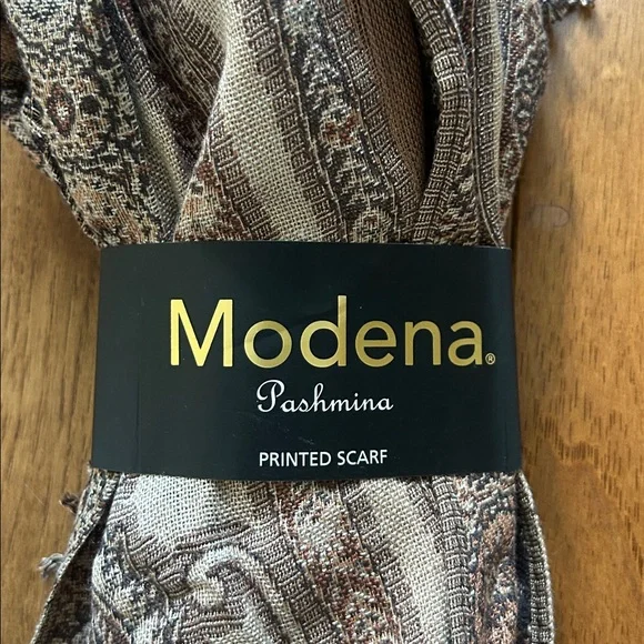 Pashmina Printed Scarf - Picture 2 of 2